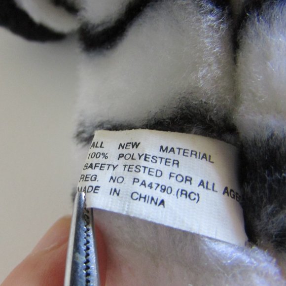 Zebra Finger Puppet Stuffed Animal Plush - Picture 5 of 6